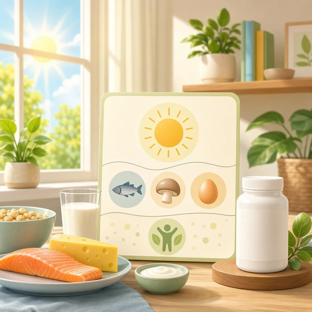 비타민 D 기초 안내 이미지