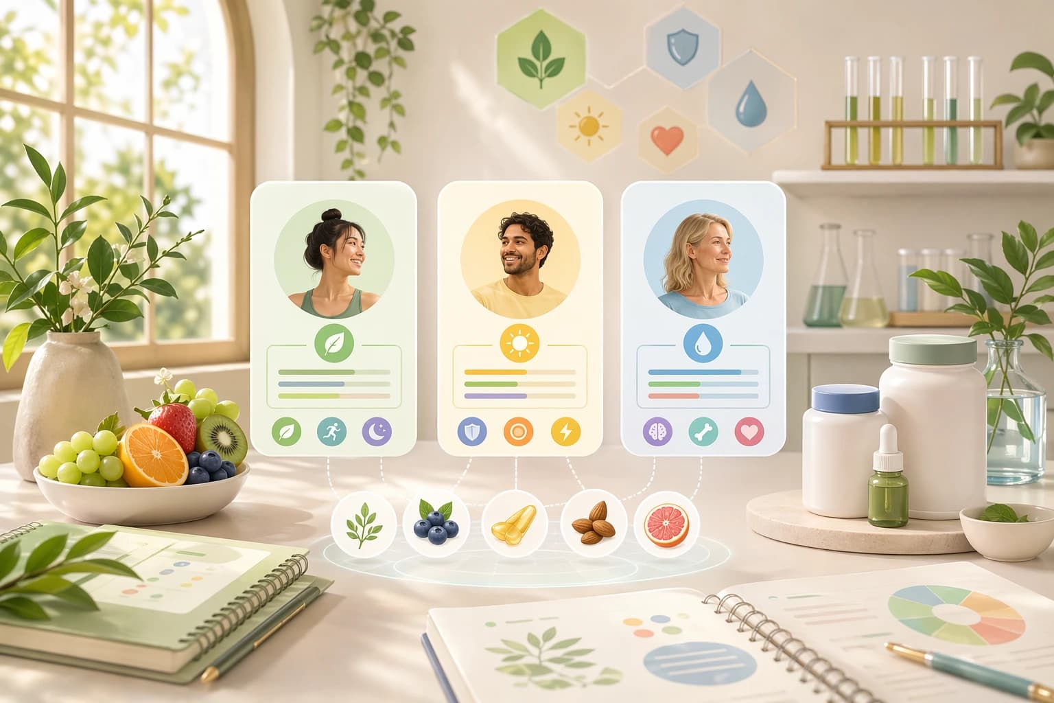 비타매치 랩 웰니스 매칭 게임 대표 이미지